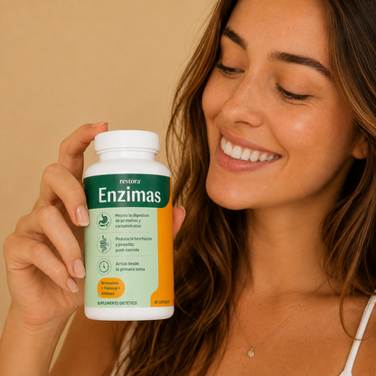 Restora Enzimas | Comé lo que querés. Digerilo mejor.